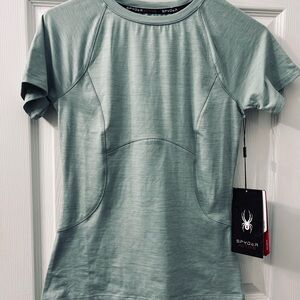 Spyder Women's Short Sleeve Performance Tee in Sage